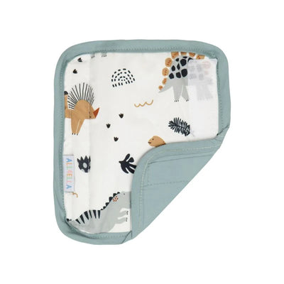 All 4 Ella Universal Harness Covers & Pram Pegs - Beige Dinosaurs
