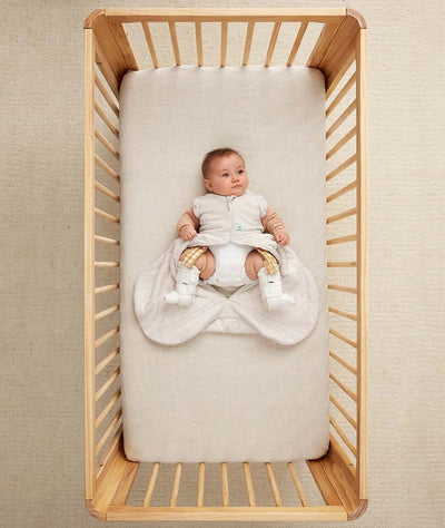 ergoPouch Australia Hip Harness Cocoon Swaddle Bag 1.0 TOG - Oatmeal Marle