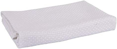Playgro Home Bamboo Basket Weave Blanket White
