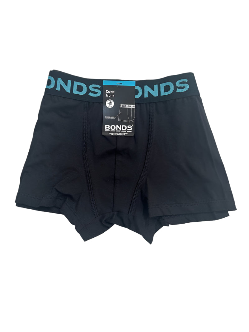 Bonds Men's Core Trunk - Black/Blue Bonds Print