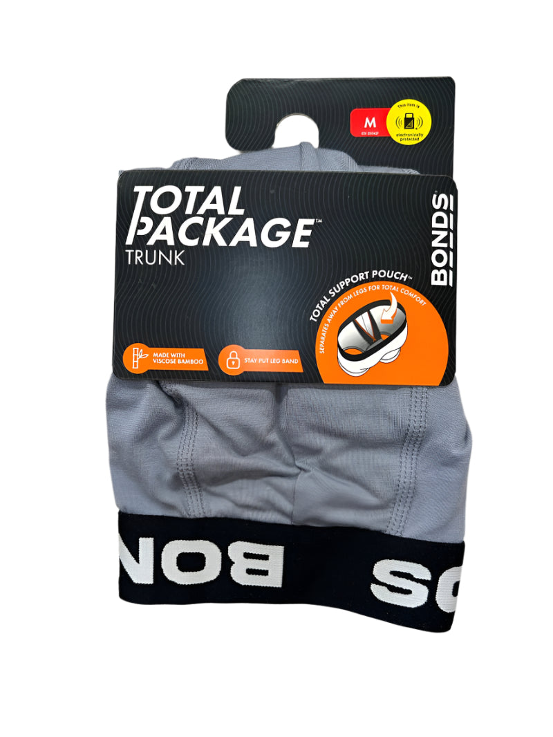 Bonds Men's Total Package Trunk - Grey