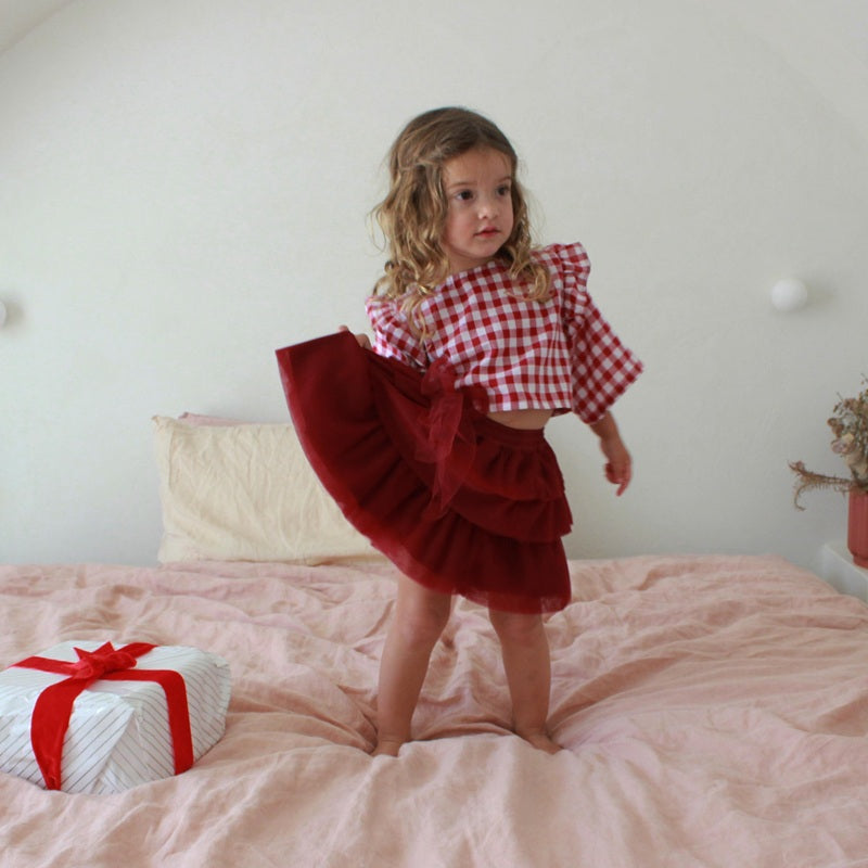 Dukes The Brand Red Burgundy Tutu