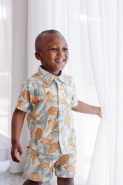 Dukes The Brand Duke Shorts - Pineapple and Banana Print