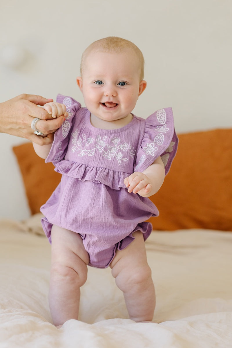 Dukes The Brand Violet Playsuit