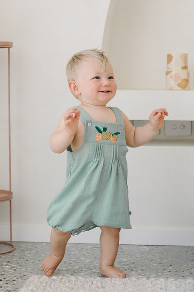 Dukes The Brand Tropo Unisex Overalls - Sage