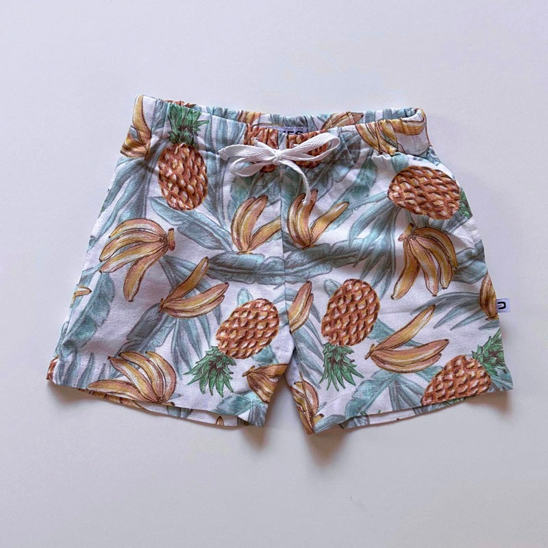 Dukes The Brand Duke Shorts - Pineapple and Banana Print