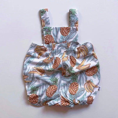 Dukes The Brand Duke Unisex Overalls - Pineapple and Banana Print