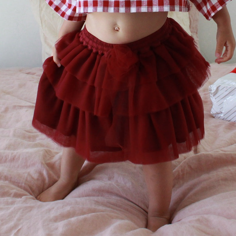 Dukes The Brand Red Burgundy Tutu