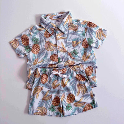 Dukes The Brand Duke Shorts - Pineapple and Banana Print