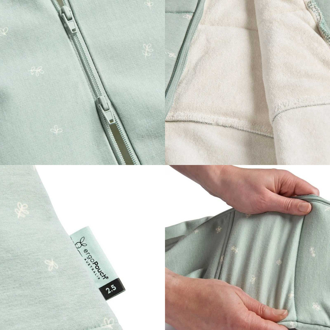 ErgoPouch Australia Jersey Sleeping Bag 3.5 TOG - Berries