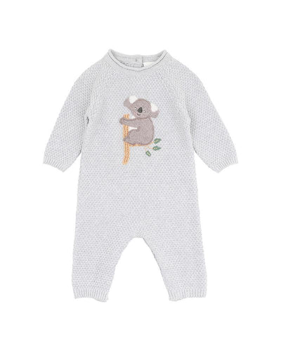 Bebe By Minihaha Bailey Koala Knitted Romper