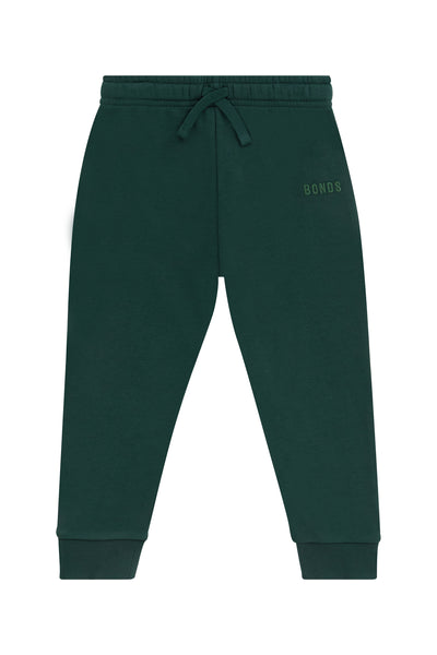 Bonds Essentials Fleece Trackie - Cotton Forest Gem