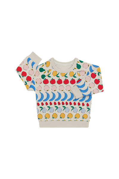 Bonds Kids Soft Threads Pullover  - Linear Fruit Salad