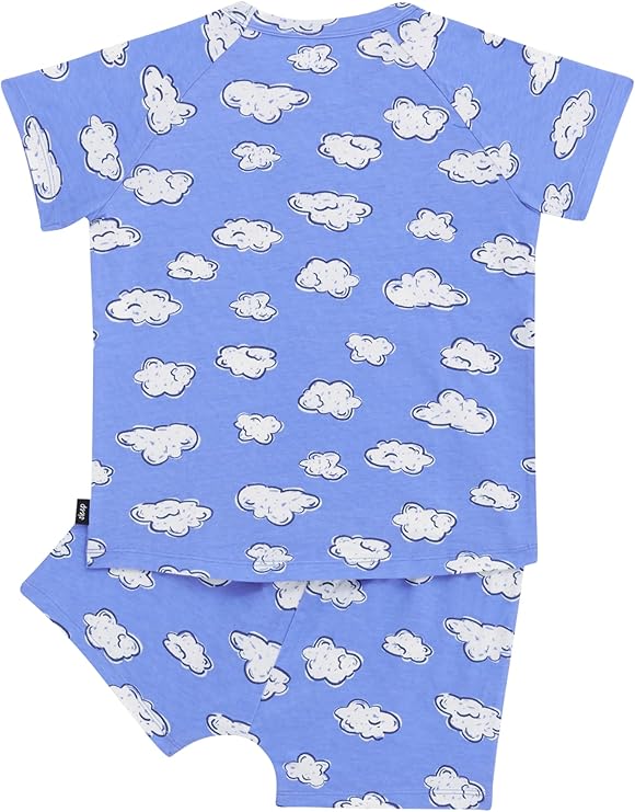Bonds Kids Tee Sleep Set - Dreamy Crayon Clouds