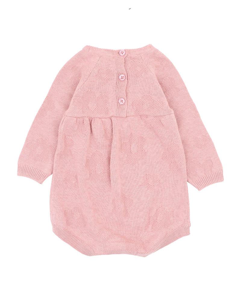 Bebe By Minihaha Nancy Flowers Knitted Bodysuit