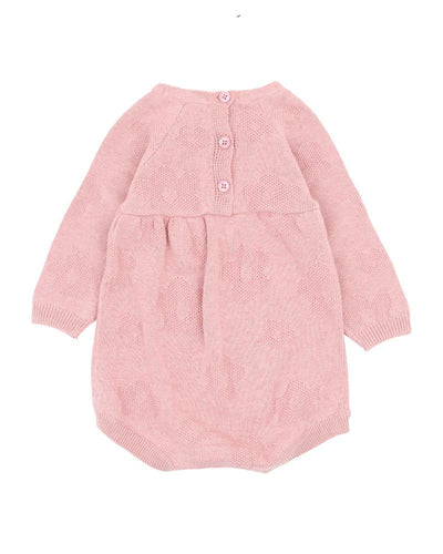 Bebe By Minihaha Nancy Flowers Knitted Bodysuit