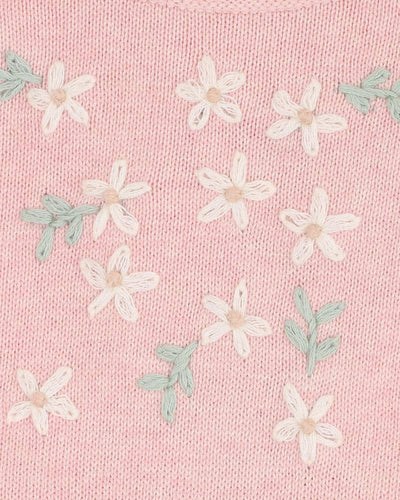 Bebe By Minihaha Nancy Knitted Dress - Pale Pink Marl