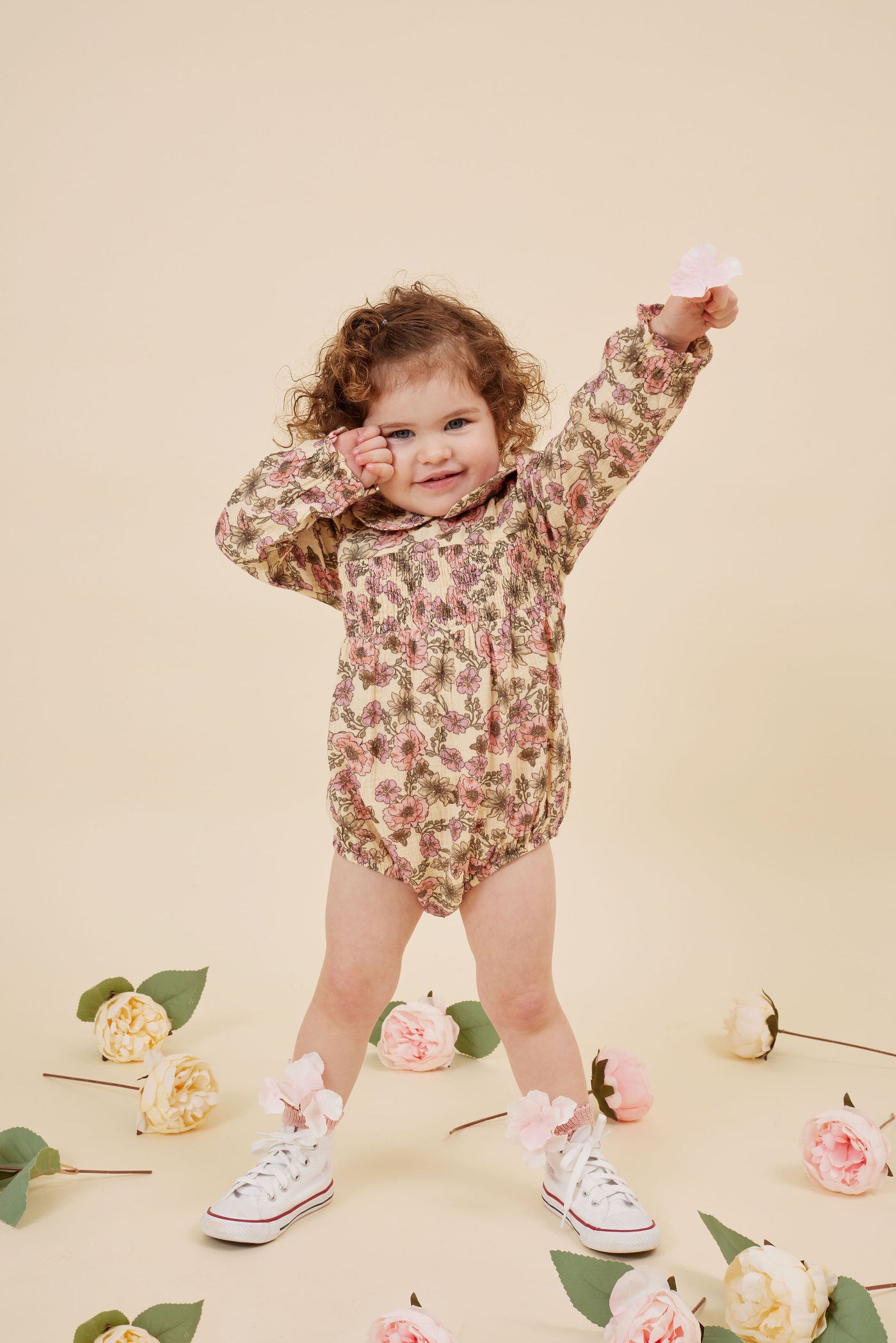 Kapow Kids Buttercup Collared Romper