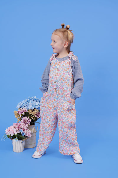 Kapow Kids Primrose Wide Leg Overalls