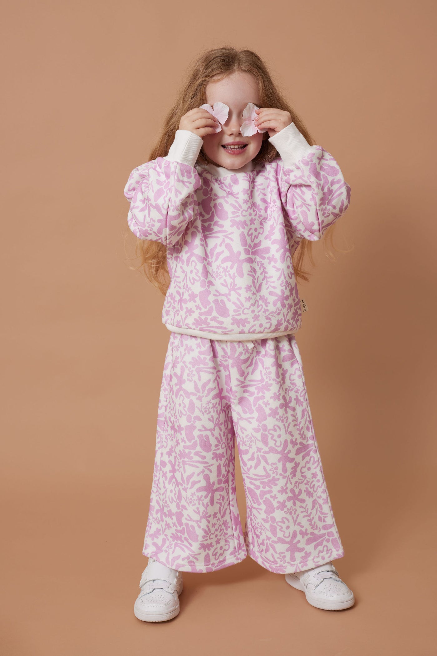 Kapow Kids Lavender Puff Sweater