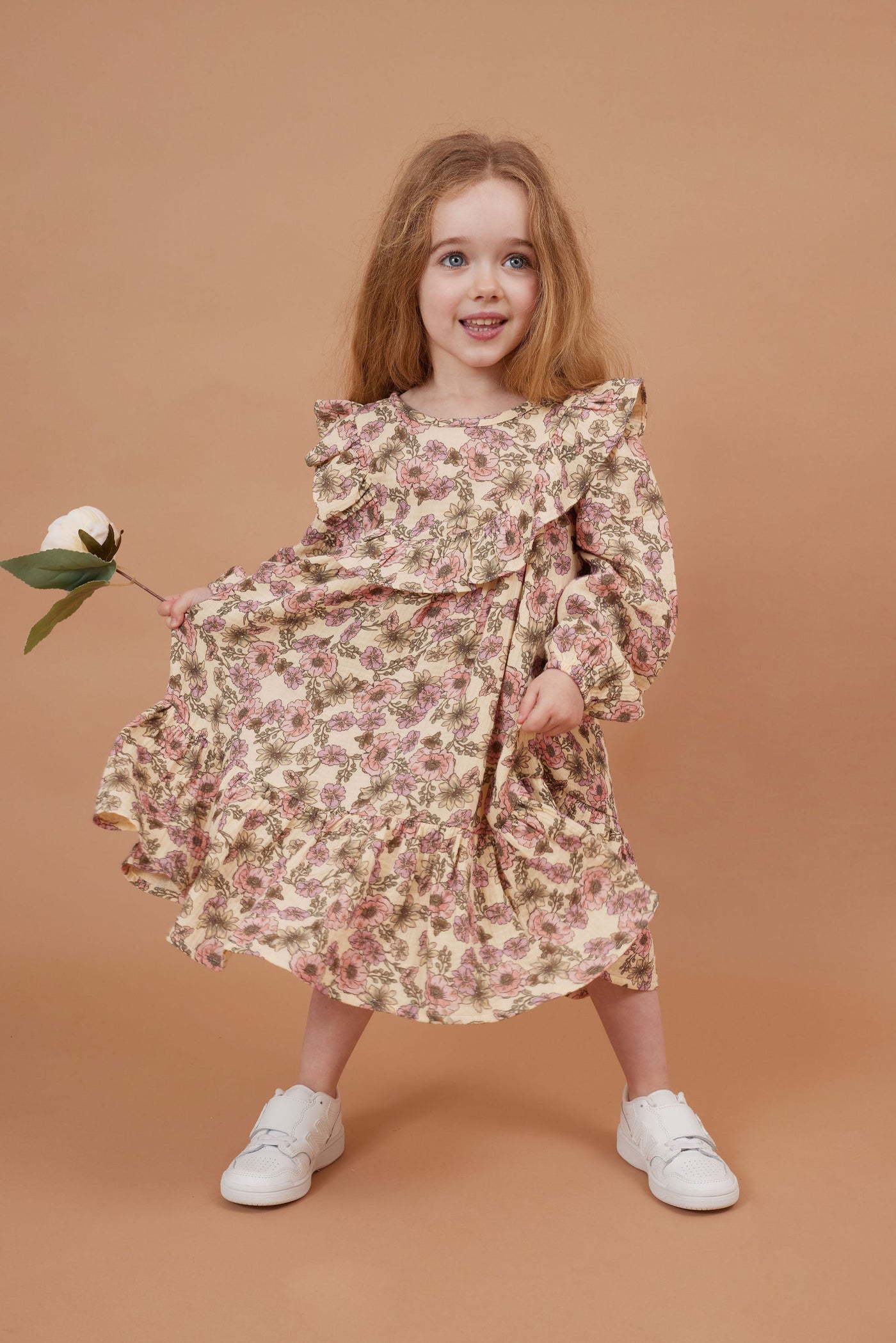 Kapow Kids Buttercup Puff Sleeve Dress