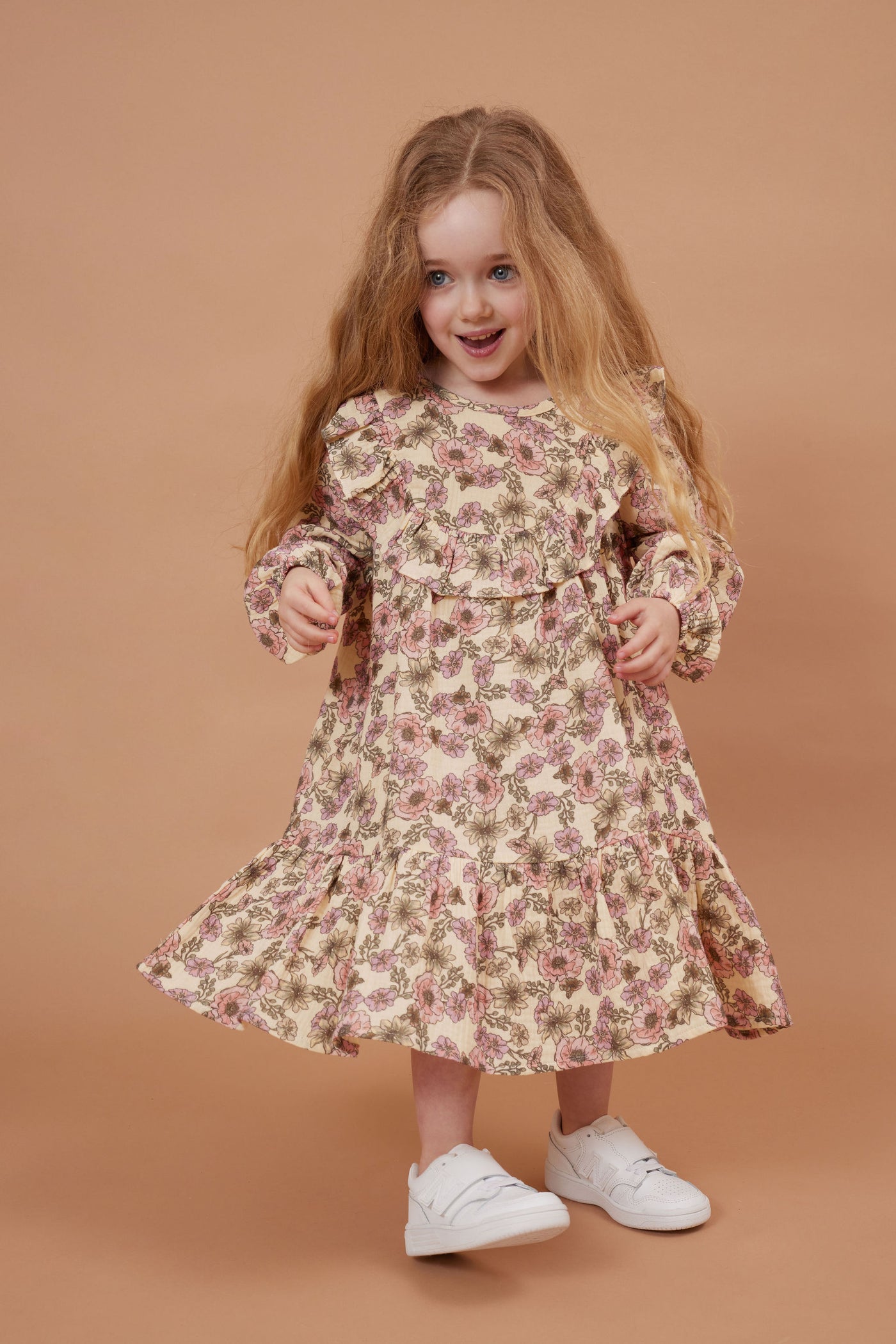 Kapow Kids Buttercup Puff Sleeve Dress