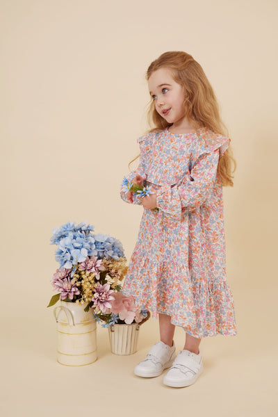 Kapow Kids Primrose Puff Sleeve Dress