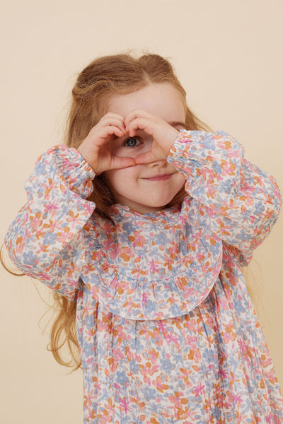 Kapow Kids Primrose Puff Sleeve Dress