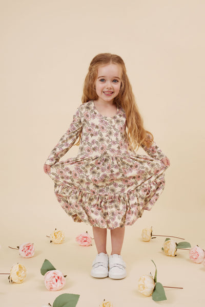 Kapow Kids Buttercup Scoop Back Dress