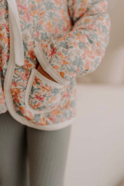 Kapow Kids Primrose Quilted Jacket