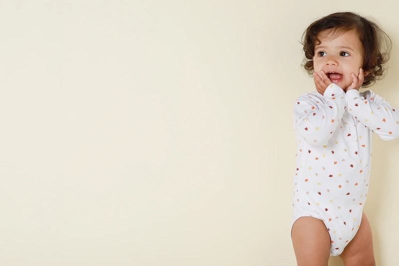 Texas Oak Kensie Bodysuit - Fall Leaves Print