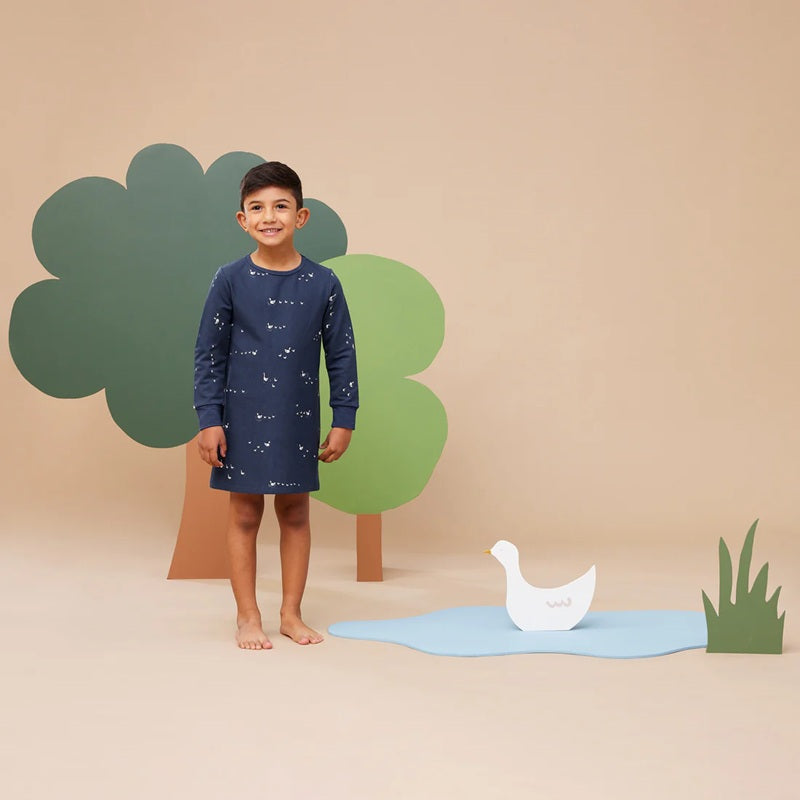 ergoPouch Australia Kids Sleep Shirt Long Sleeve 1.0 TOG - Lucky Ducks