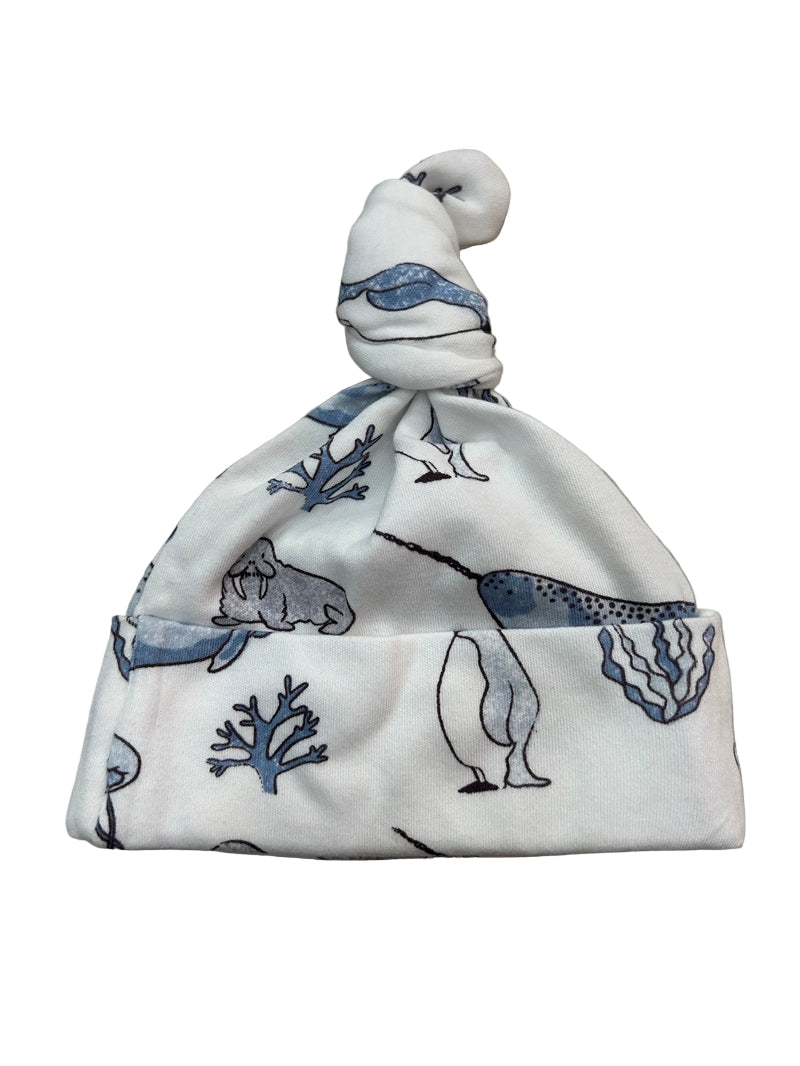 Tiny Twig Knotted Beanie - Atlantis