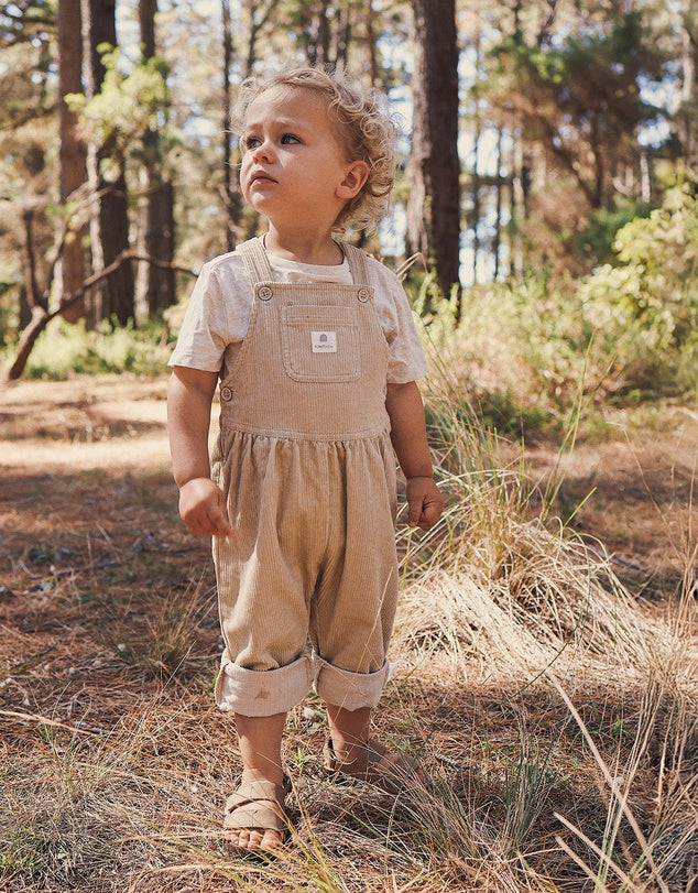 Kynd Baby Cord Overall - Oat
