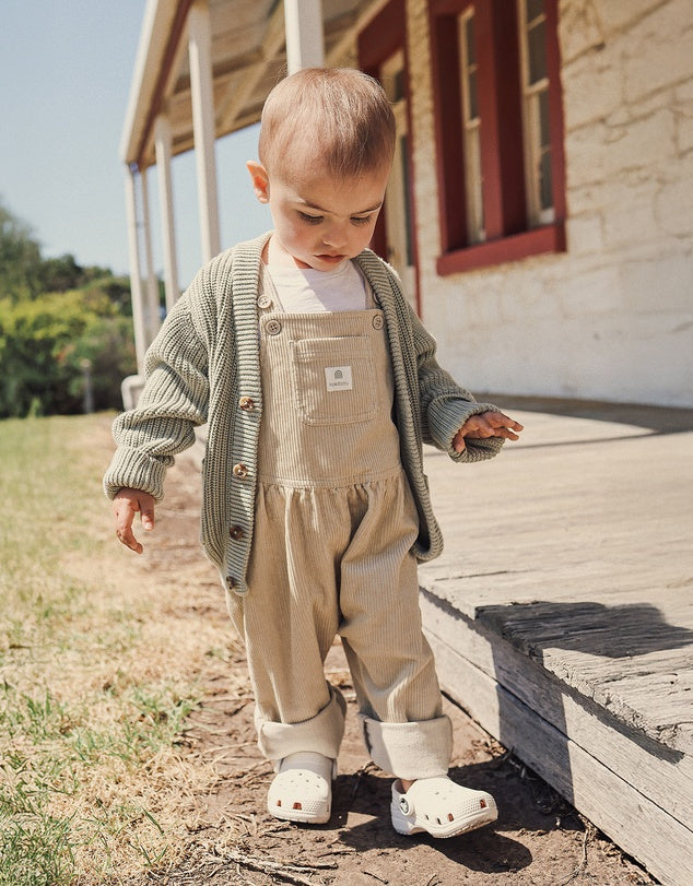Kynd Baby Cord Overall - Oat