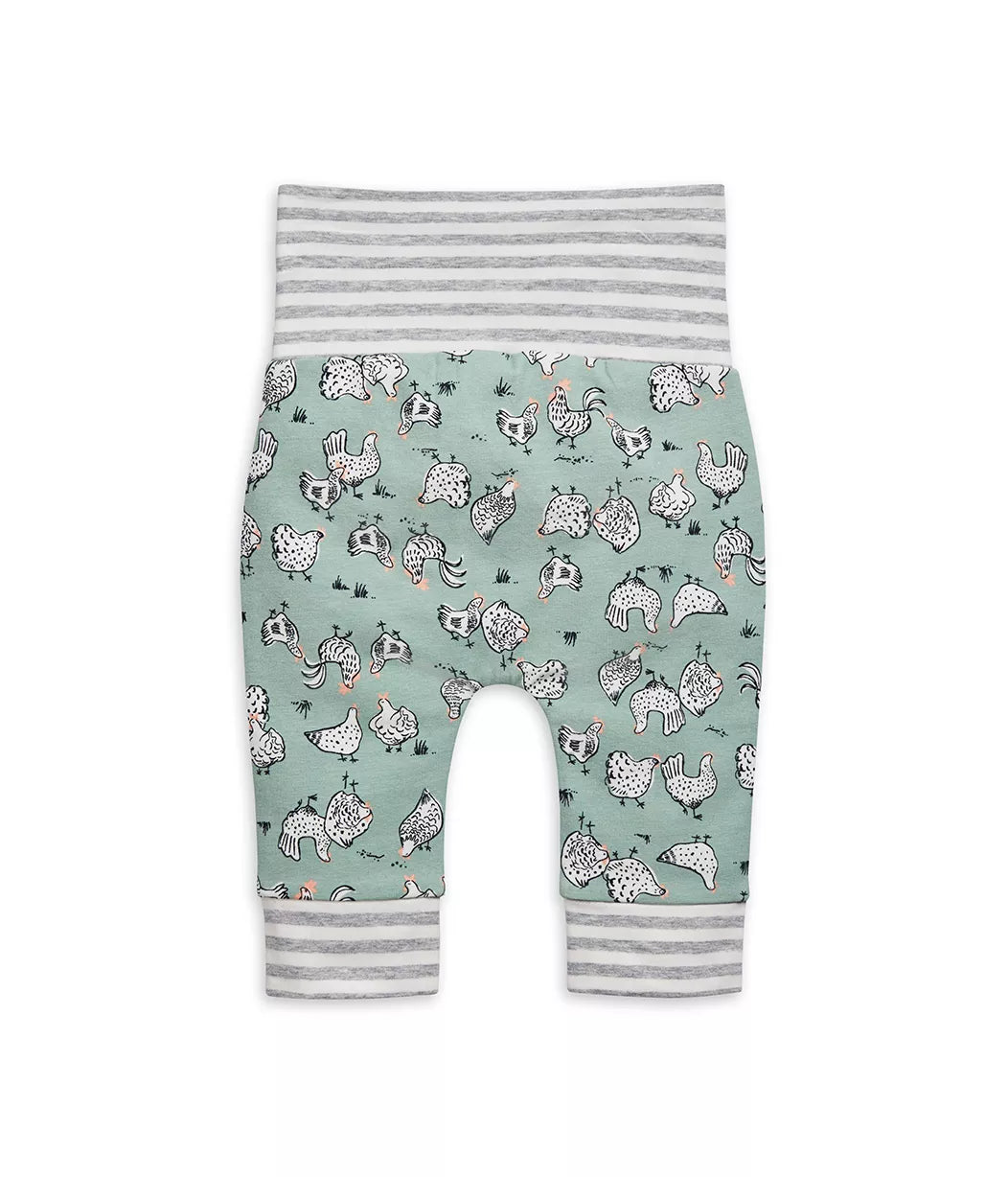 Love To Dream Cotton Leggings - Chicken Run Olive