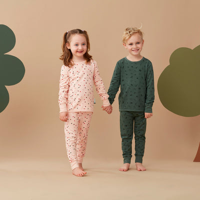 ergoPouch Australia Long Sleeve Pyjamas 1.0 TOG - Veggie Patch