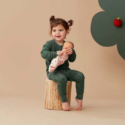 ergoPouch Australia Long Sleeve Pyjamas 1.0 TOG - Veggie Patch