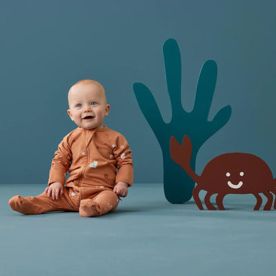 ergoPouch Australia Long Sleeve Layers 0.2 TOG - Sunny