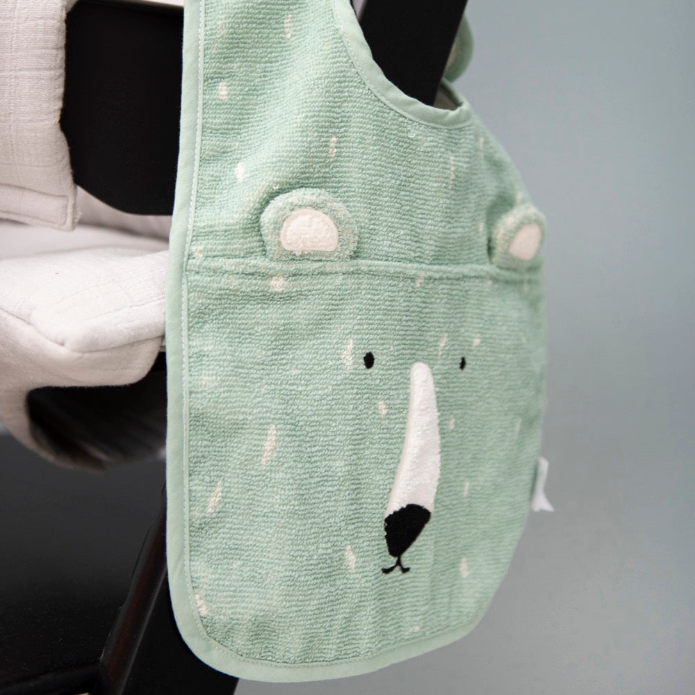 Trixie Bib - Mr. Polar Bear
