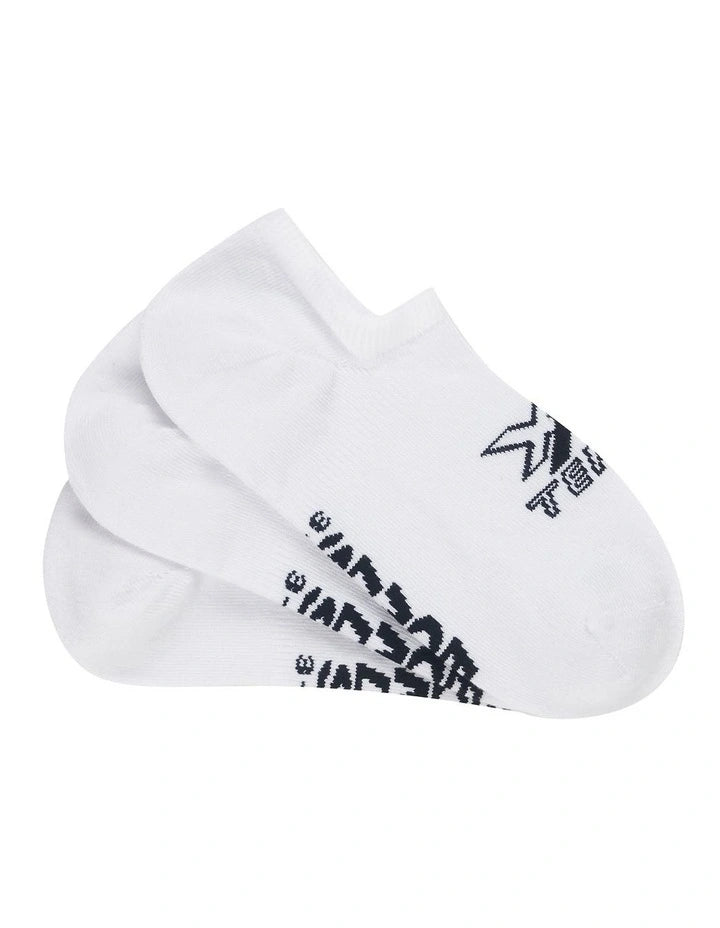 Bonds Womens X-Temp No Show Socks 3 Pack - White
