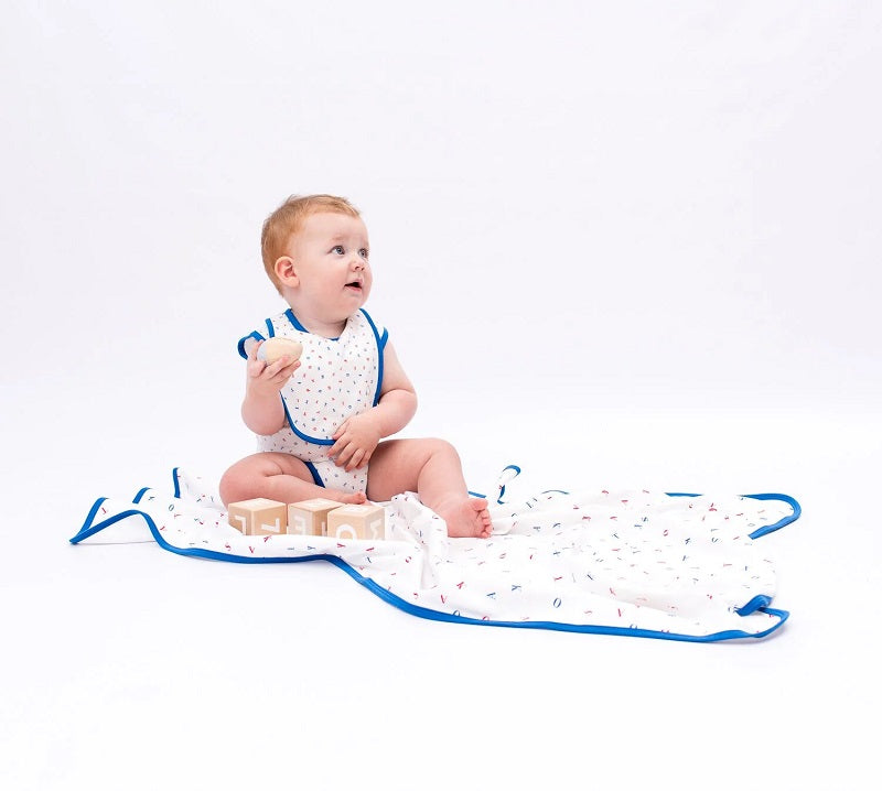 Texas Oak Letters Bib