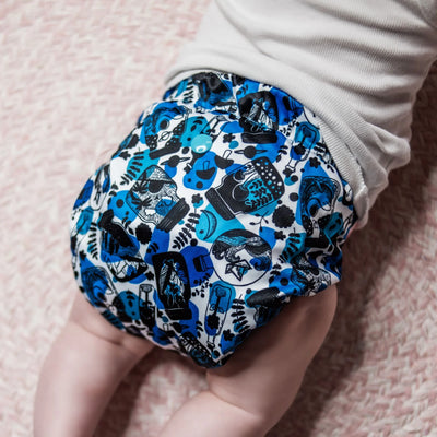Monarch Ultimate Swim Nappy With Snaps - Sea-nery