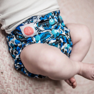 Monarch Ultimate Swim Nappy With Snaps - Sea-nery