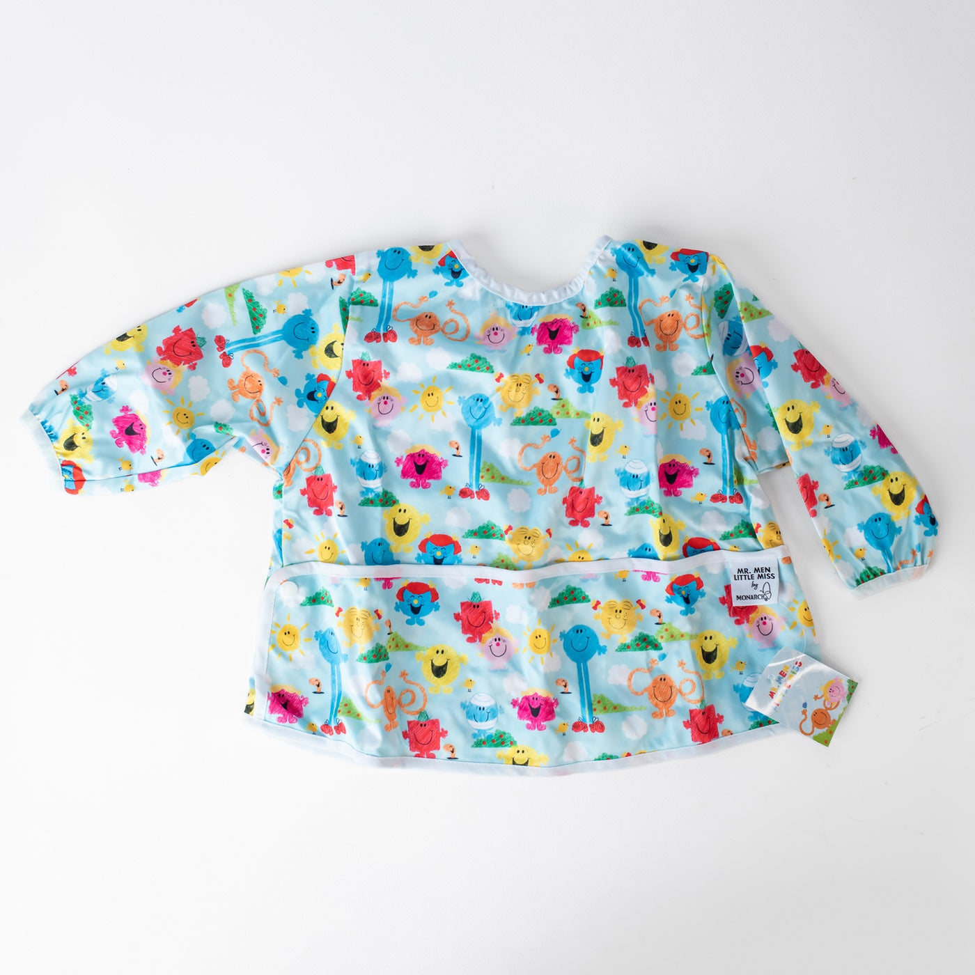 Monarch Licensed Mr. Men Little Miss Smock - Playing With Crayons