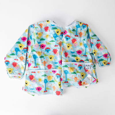Monarch Licensed Mr. Men Little Miss Smock - Playing With Crayons