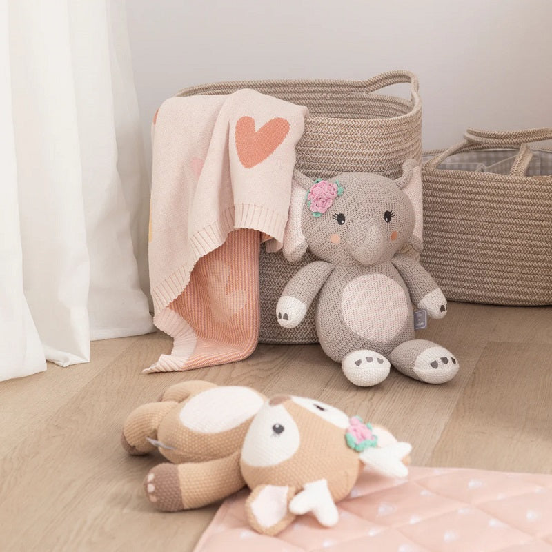 Living Textiles Whimsical Toy - Ella the Elephant