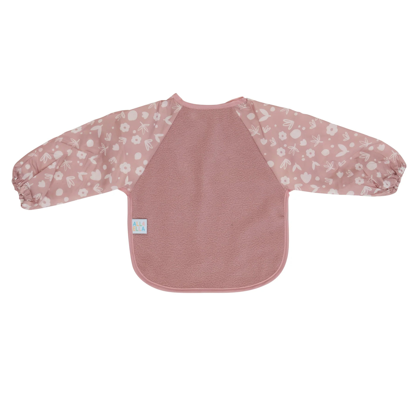 All 4 Ella Long Sleeve Bibs - Dusty Pink