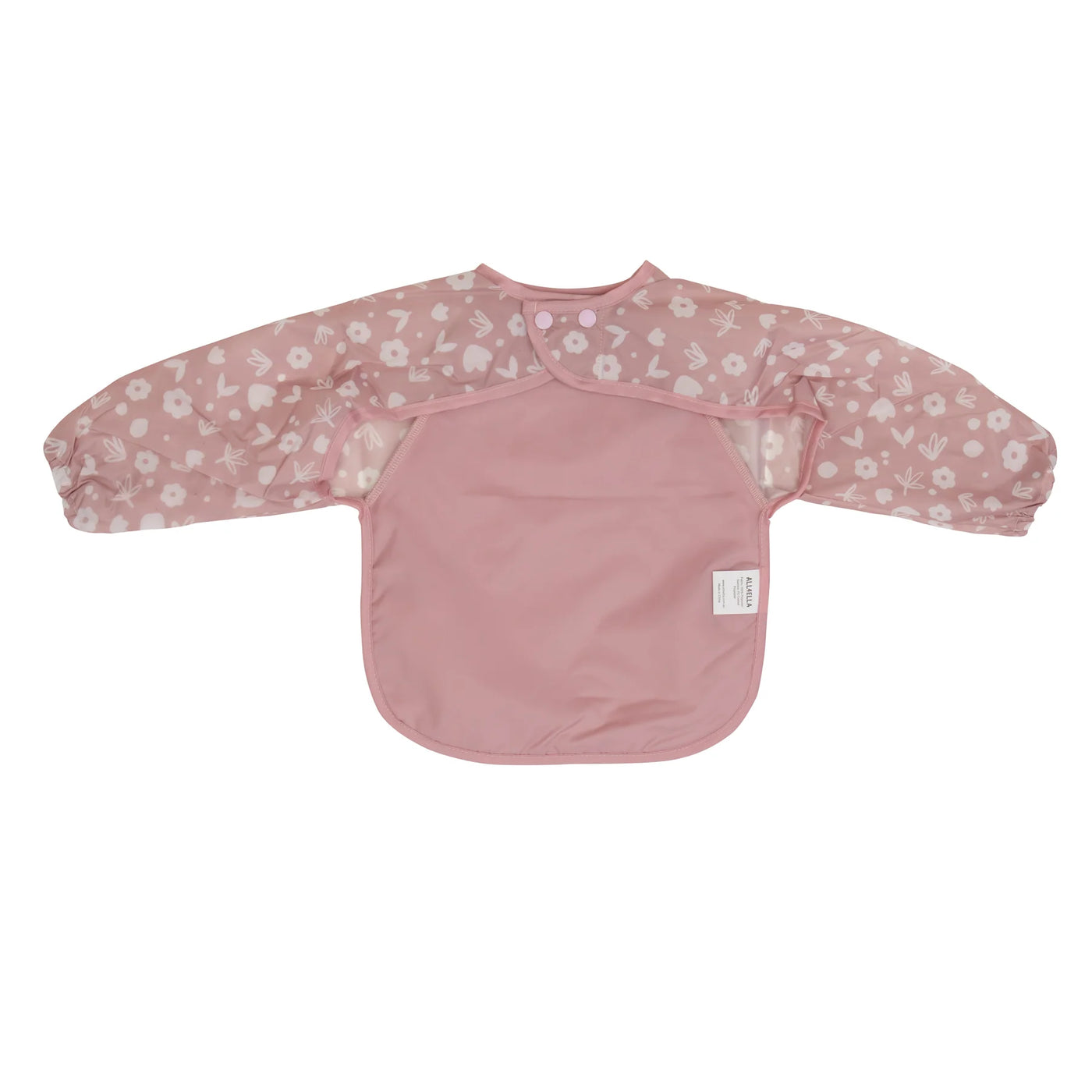 All 4 Ella Long Sleeve Bibs - Dusty Pink