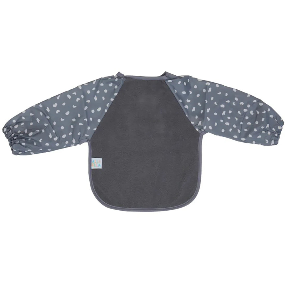All 4 Ella Long Sleeve Bibs - Grey